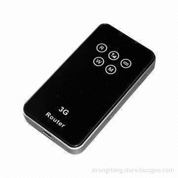 Portable 3G HSUPA Wireless Router with Fashionable Housing